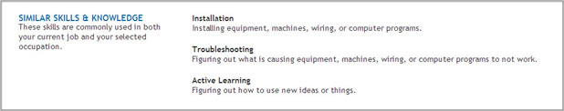 Compare Skills Compare Skills and Knowledge Compare Skills Compare Skills and Knowledge